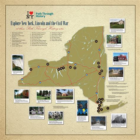 MAP New York State Park Map